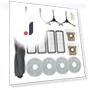 Replacement Kit for Robot Vacuum — Vacuum Attachments, Modern Home Furnishing