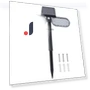 Solar Motion Sensor Wall Light — Outdoor Security & Flood Lighting, KONNWEI