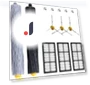 Vacuum Cleaner Parts Kit — Parts & Accessories, Five Colorful