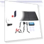 100W Portable Foldable Solar Panel Kit — Solar & Wind Power, Vestidos
