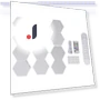 Hexagonal Wall LED Light Panels — Overhead Lighting, Health & Beauty PRODUCT