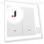 Smart Wall Switch with Button and App for Remote Voice Control — Ceiling Fan Wall Controls, Neoglint