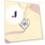 Jumping Heart Necklace — Smart Jewelry, Original jewelry design