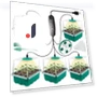 LED Seedling Pots with Grow Light — Germination Kits, HAOAXIN