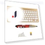 Slim Mini 2.4G Wireless Keyboard Pen Mouse Set — Keyboard and Mouse Sets, OutsideWorld