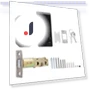 Smart Door Lock with Deadbolt and 2 Keys — Locks, GoolRC
