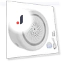 WiFi Temperature and Humidity Sensor with Sound and Light Alarm — Smart Home Security, GoolRC