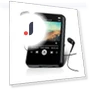 2.4-inch Touch Screen MP3 Player — Portable Media Players, Jumaocun-Fashions