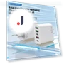 3 USB+2PD Fast Charging Charger — Chargers, Fast charging