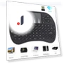Mini Wireless Keyboard with Air Mouse Remote Touchpad — Keyboards, Jumaocun-Fashions
