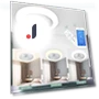 Modern Smart Ceiling Fan with Lamp — Ceiling Fans, The Romantics