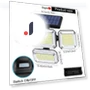 Solar Light Outdoor LED Integrated Super Bright Motion Sensor — Outdoor Security & Flood Lighting, AutoSphere