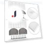 Vacuum Robot Accessories Set — Parts & Accessories, Household item