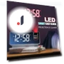 180° Rotating Projector Alarm Clock — Alarms & Clocks, Daily necessities-V