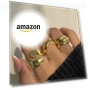 Превью Chunky Gold Rings Set — Stacking, YEEZII