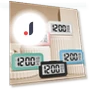 Digital LCD Alarm Clock with Calendar — Alarms & Clocks, Daily necessities-V