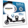 Превью Kids Kick Scooter with Light-up Wheels — Push Scooters, Nattork
