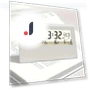 Silent Smart LED Desk Clock — Desk & Shelf, Daily necessities-V