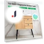 Smart Lock with Fingerprint Scanner — Biometric Security, Kkmoon
