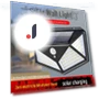 Solar-Powered Motion Sensor Outdoor Wall Light — Outdoor Security & Flood Lighting, AI Supermarket