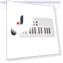 25-Key MIDI Keyboard — MIDI Control Devices, 3d printing machine