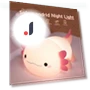 Cute Axolotl Night Light — Night Lights, TOP-MALL-001