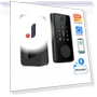 Smart Fingerprint Deadbolt Lock with Latch/Door Sensor — Smart Home Security, Crown Global