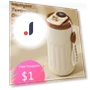 Smart Temperature Display Vacuum Travel Mug — Beverage Warmers, TOP-MALL-001