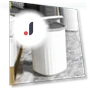 Smart Touch Trash Can — Kitchen Cans, Simple and warm