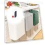 Wall-mounted trash bin — Kitchen Cans, Simple and warm