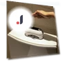 Automatic Motion Sensor Toilet Flusher — Hand Dryers, Wit angel