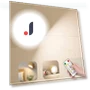 Portable Wall Light with Magnetic Touch Remote — Night Lights, Dream Garage