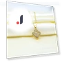 Smart Four-Leaf Clover Necklace — Smart Jewelry, Commodity Jewel