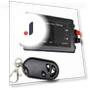 Wireless RF 3-Button Remote Control — Remote Controls, junzilan