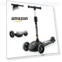 Превью Adjustable Height Kids Scooter with LED Lights — Push Scooters, GLAMUP