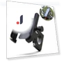 Aluminum Alloy Bike Bicycle Phone Holder — Vehicle Phone Holders, lansoon trade