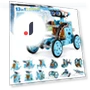 Enhanced 13-in-1 Solar and Battery Powered DIY Robot Kit — Solar Power, Super Go
