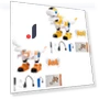 Intelligent Walking Dancing Singing Programmable Robot — Interactive Figures & Robots, ZY-Sport-N