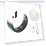 Smart Fitness Tracker Ring with Screen — Wearable Accessories, ZY-Sport-N