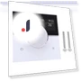 Smart Thermostat WiFi Color Screen Full Touch Knob Control Programmable Home Thermostat for Wall — HVAC Controls, Fishine