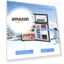 Превью Compact Refrigerator with Freezer — Mini Fridges, COSTWAY