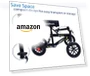 Превью Deluxe Medical Scooter Double Handbrake — Mobility Equipment, BlessReach