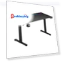 Height Adjustable Electric Desk with RGB LED Light Strip — Office, ACGAM
