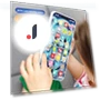 32-Button Touch Smart Toy Phone for Toddlers — Interactive Learning Devices, Super Go