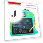 LCD Writing Tablet — Interactive Learning Devices, Super Go