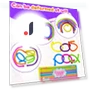 Textured Silicone Silent Decompression Rings Stretchy Sensory Stick Fun Toy — Blocks, Zhiruei