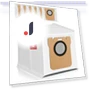 Replacement Dust Bag for Robot Vacuum — Parts & Accessories, J-Tech Direct form NIPPON