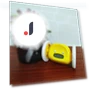 Silent Alarm Clock with Moving Wheels — Alarms & Clocks, Mongolia1