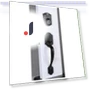 Smart Lock with Fingerprint — Padlocks & Hasps, Apex Gear