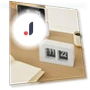 Automatic Flip Alarm Clock with Silent Mechanism — Clocks, Houspace